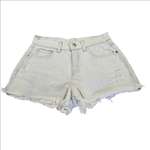 Rue 21 White Factory Distressed Shorts Size 2
